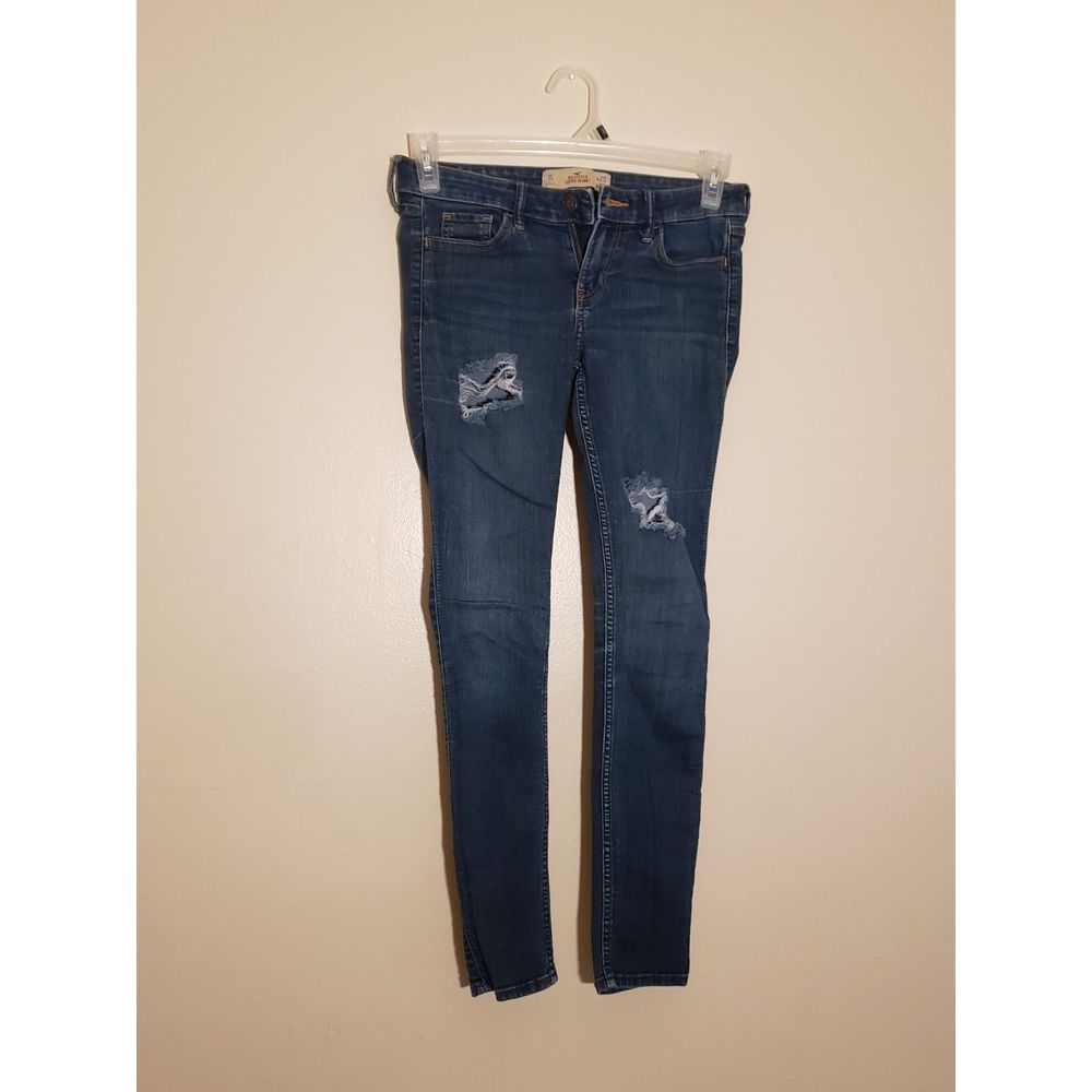 Women's Hollister, Super Skinny, 25/29, Blue